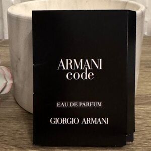 NEW Giorgio Armani Code Eau de Parfum Fragrance Sample Spray 1.2ml/0.03oz